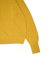 superNova. スーパーノヴァ Whole Garment V-Neck – Super Fine Merino ホールガーメントVネックスーパーファインメリノ 通販 マスタード