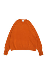 superNova. スーパーノヴァ Whole Garment V-Neck – Super Fine Merino ホールガーメントVネックスーパーファインメリノ 通販 オレンジ