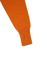 superNova. スーパーノヴァ Whole Garment V-Neck – Super Fine Merino ホールガーメントVネックスーパーファインメリノ 通販 オレンジ