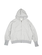 superNova.Oversized Jacquard Sweat Zip Hoodie オーバーサイズジャガードスウェットジップフーディー 通販 グレー