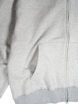 superNova.Oversized Jacquard Sweat Zip Hoodie オーバーサイズジャガードスウェットジップフーディー 通販 グレー