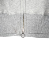 superNova.Oversized Jacquard Sweat Zip Hoodie オーバーサイズジャガードスウェットジップフーディー 通販 グレー