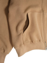 superNova.Oversized Jacquard Sweat Zip Hoodie オーバーサイズジャガードスウェットジップフーディー 通販 モカ