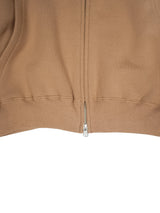 superNova.Oversized Jacquard Sweat Zip Hoodie オーバーサイズジャガードスウェットジップフーディー 通販 モカ