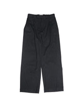 superNova. Wide Chalk Stripe Utility Trousers ワイドチョークストライプユーティリティートラウザーズ 通販 ブラック
