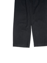 superNova. Wide Chalk Stripe Utility Trousers ワイドチョークストライプユーティリティートラウザーズ 通販 ブラック