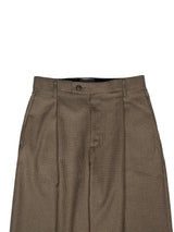 superNova. Wide Gun Club Check Utility Trousers ワイドガンクラブチェックユーティリティートラウザーズ 通販 ブラウン