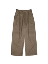 superNova. Wide Gun Club Check Utility Trousers ワイドガンクラブチェックユーティリティートラウザーズ 通販 ブラウン