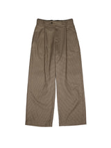 superNova. Wide Gun Club Check Utility Trousers ワイドガンクラブチェックユーティリティートラウザーズ 通販 ブラウン