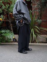 superNova. Wide Utility Trousers ワイドユーティリティートラウザーズ 通販 ブラック  着用イメージ