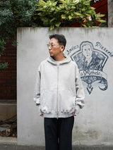 superNova.Oversized Jacquard Sweat Zip Hoodie オーバーサイズジャガードスウェットジップフーディー 通販 グレー
着用イメージ