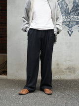 superNova. Wide Chalk Stripe Utility Trousers ワイドチョークストライプユーティリティートラウザーズ 通販 ブラック
着用イメージ