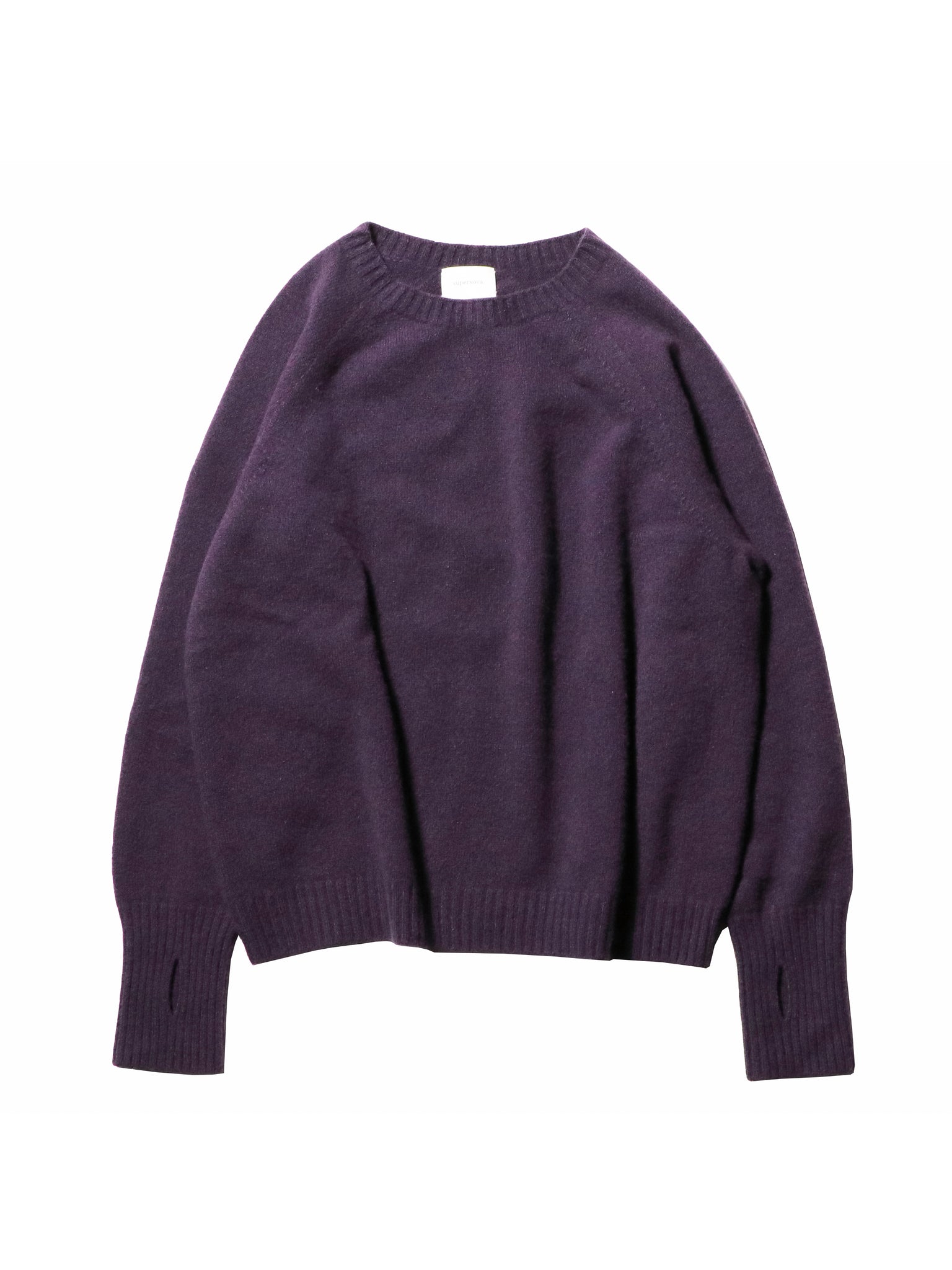 superNova."Whole garment knit sweater - Wool/cashmere/silk"
