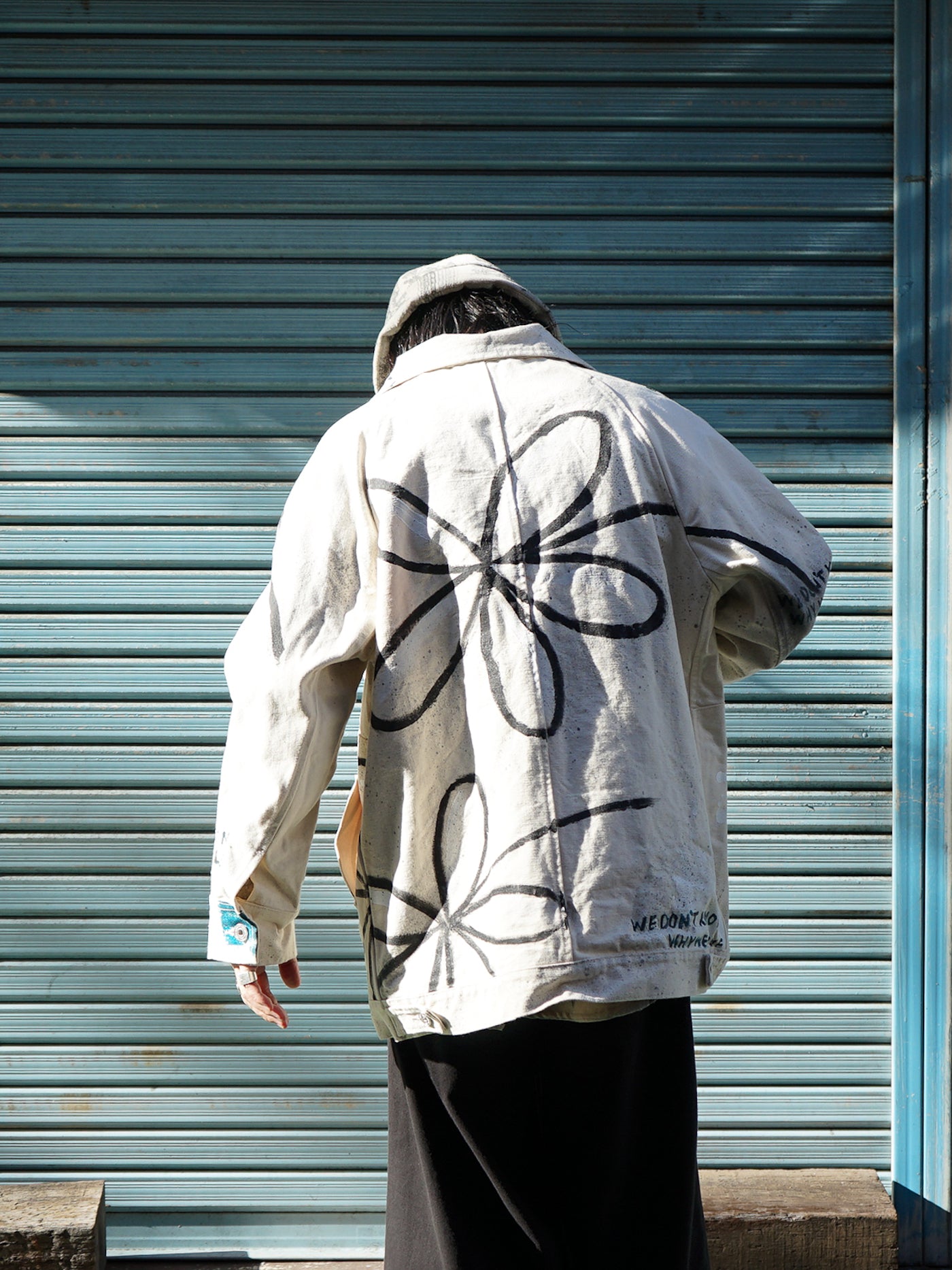 TOZAOU / Flower Paint Coverall – PRANK STORE